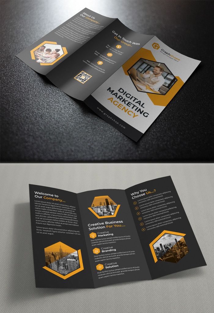 A4 Trifold Brochure