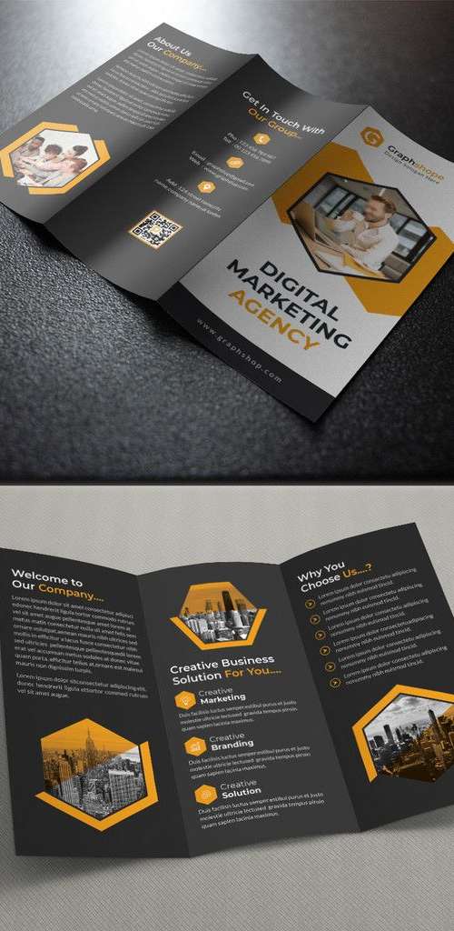 A4 Trifold Brochure