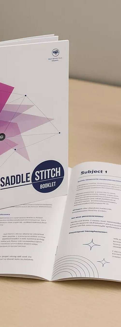 Saddle-Stitched Booklet (8 pages)